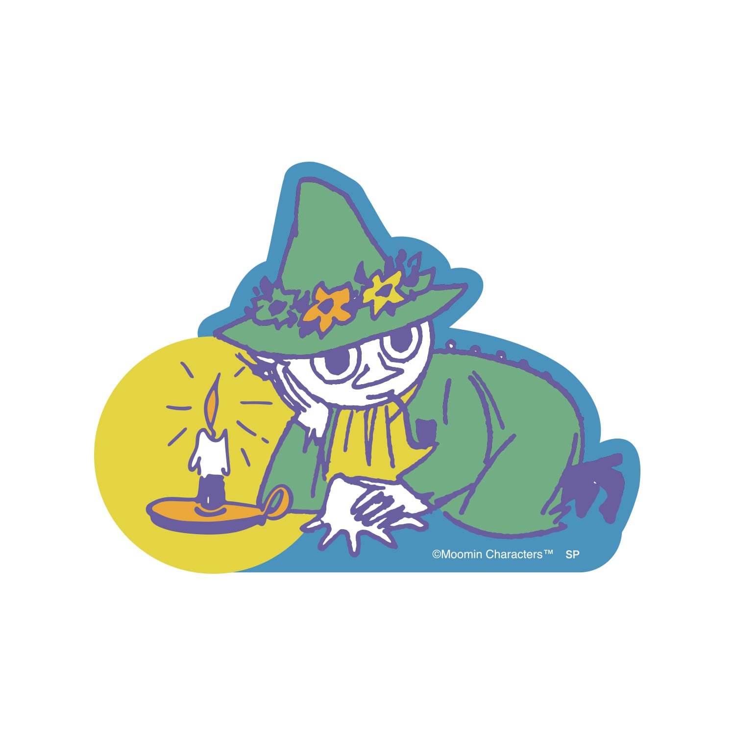 MOOMIN ムーミン キャラクターステッカー スナフキン＆スニフ