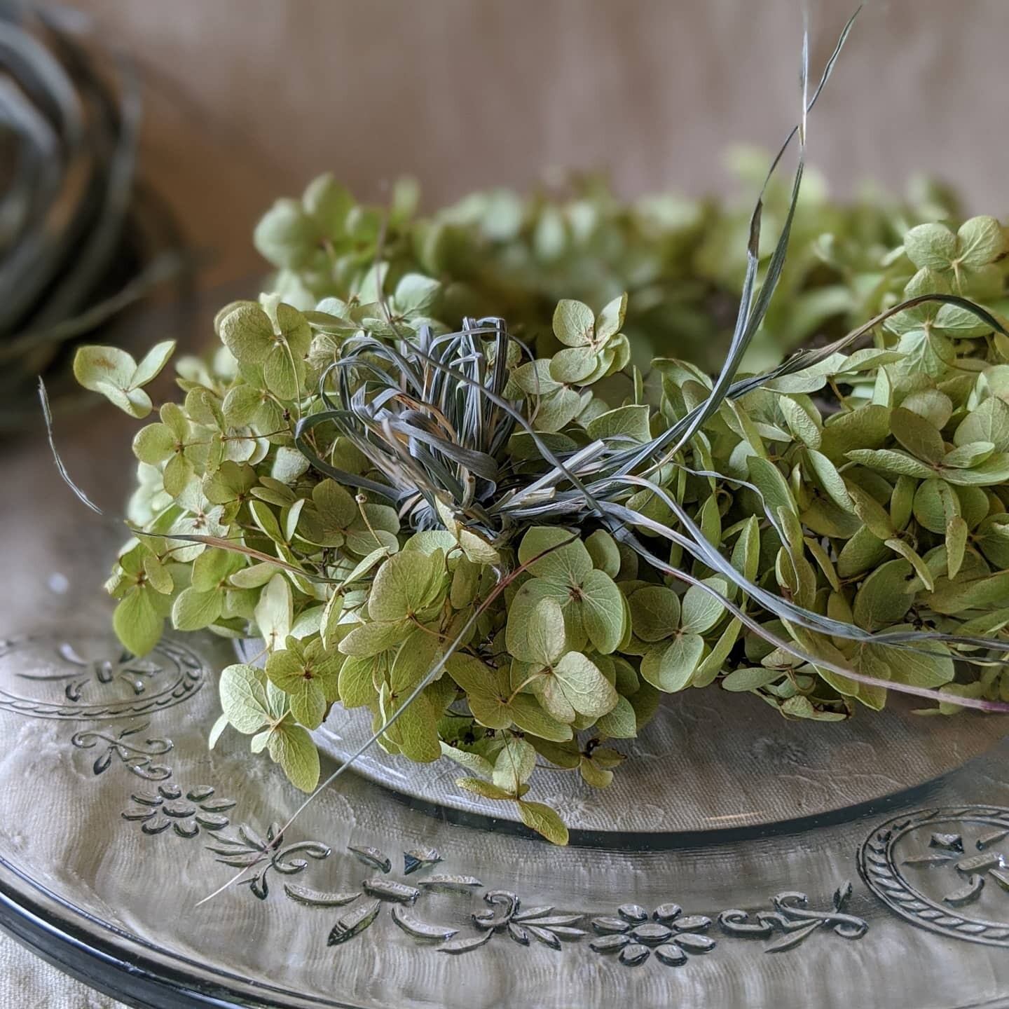 3.アナベルブーケスワッグ 紫陽花スワッグ【人気！！受注制作】紫陽花