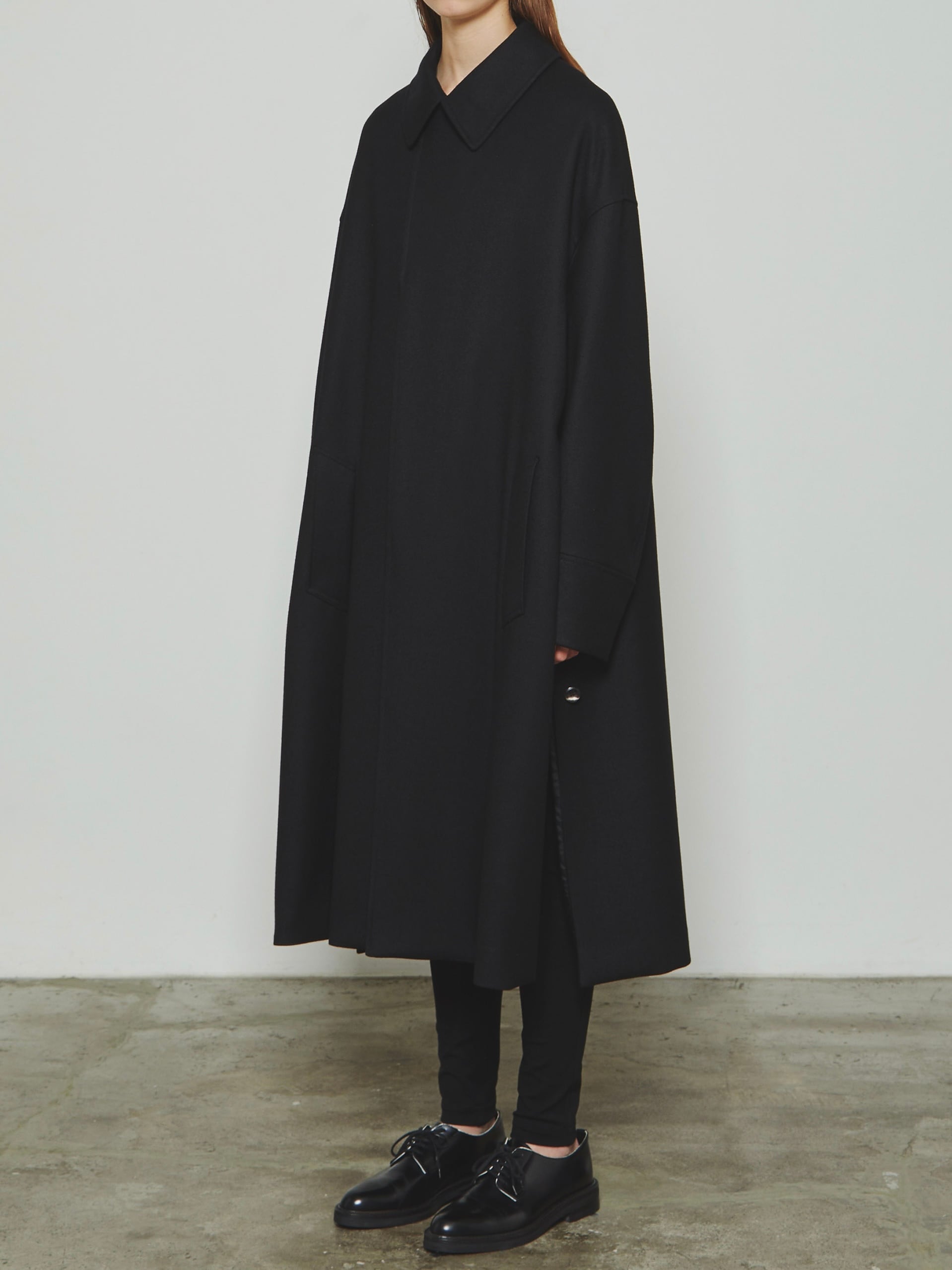 reracs ライトメルトンバルカラーコート THE RERACS ザ・リラクス ライトメルトンバルカラーコート