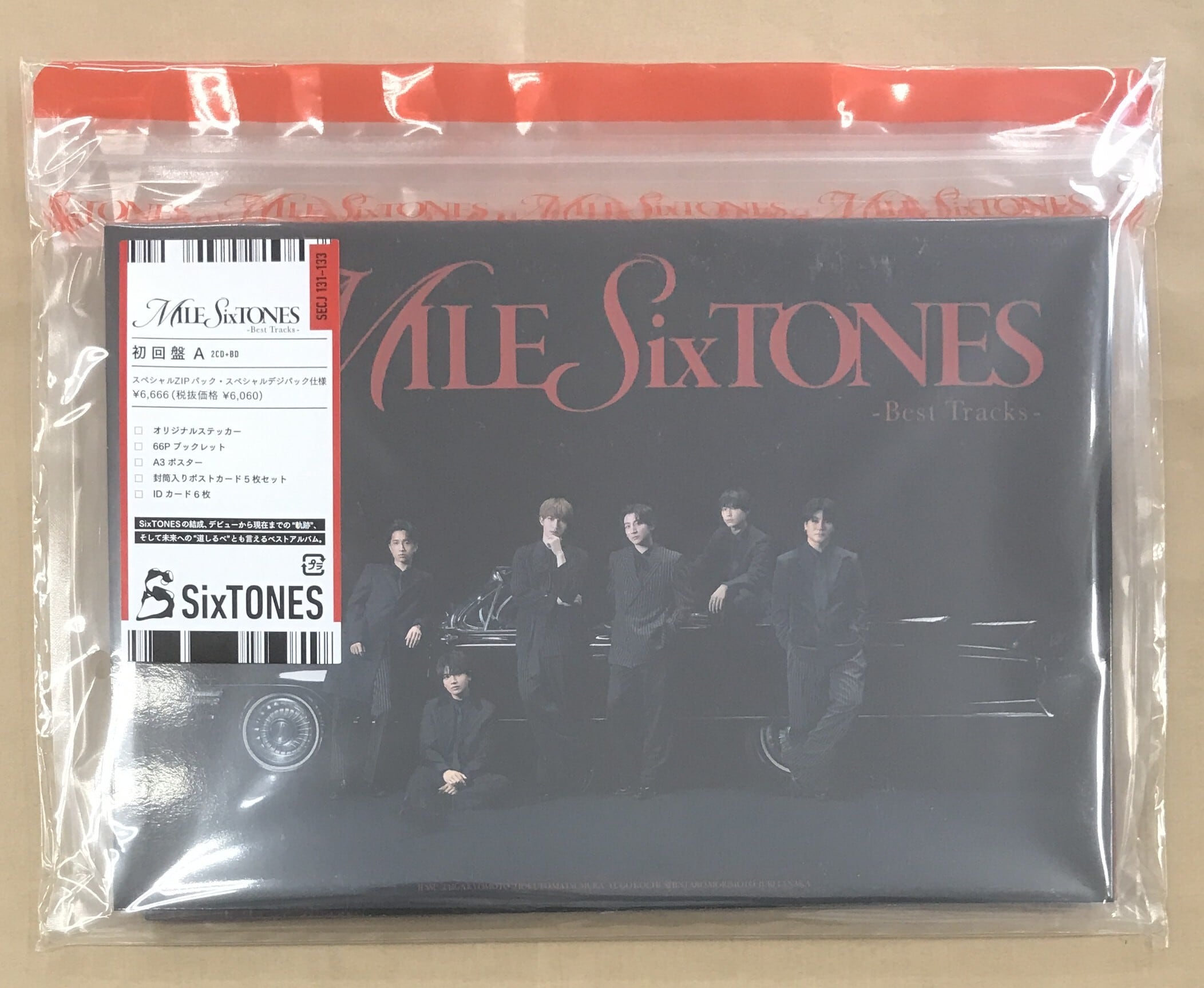 SixTONES / VVS / 初回盤 (DVD) | 最北のCDショップ フナヤマ