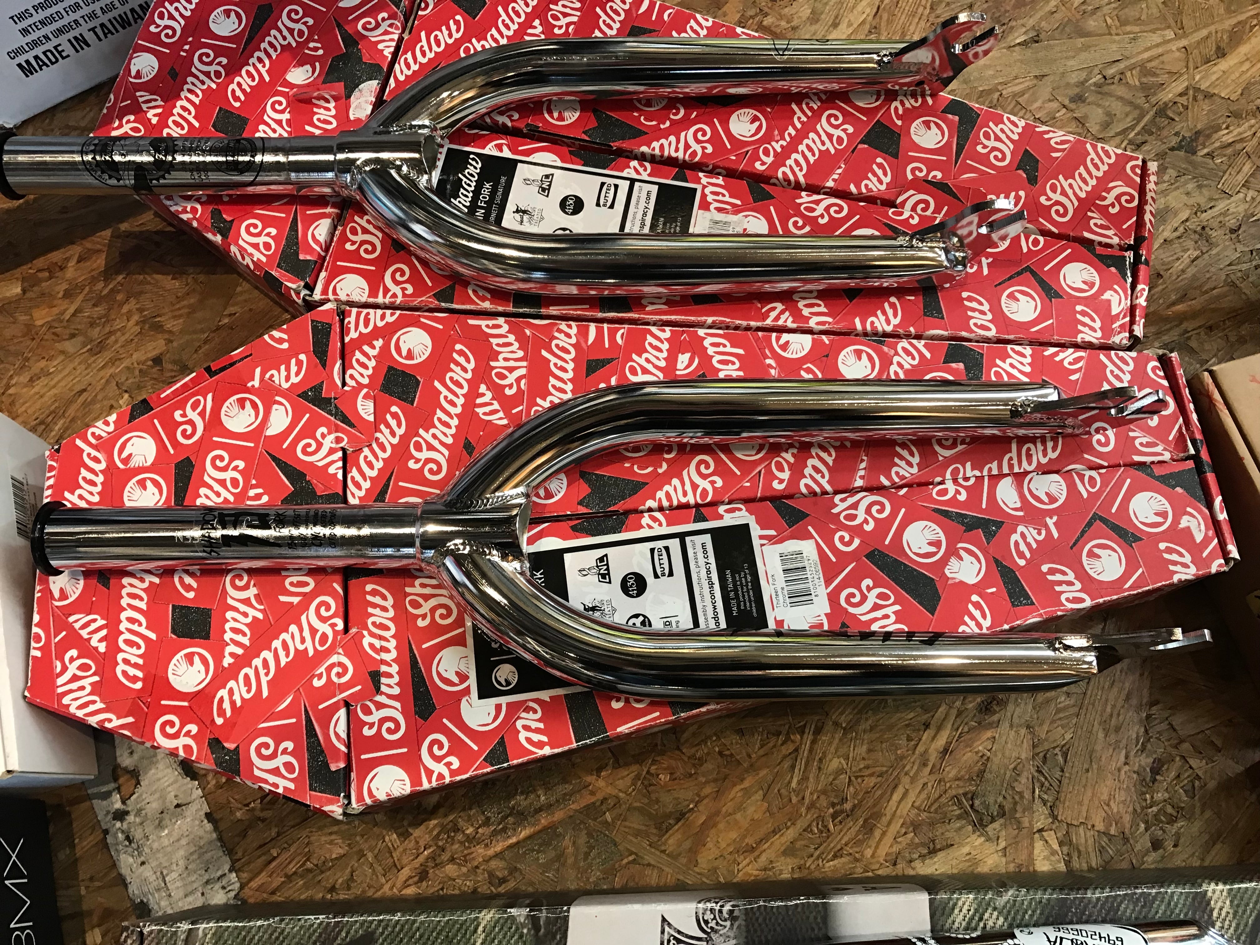 SHADOW THIRTEEN FORK 13mm CHROME | bmxshop