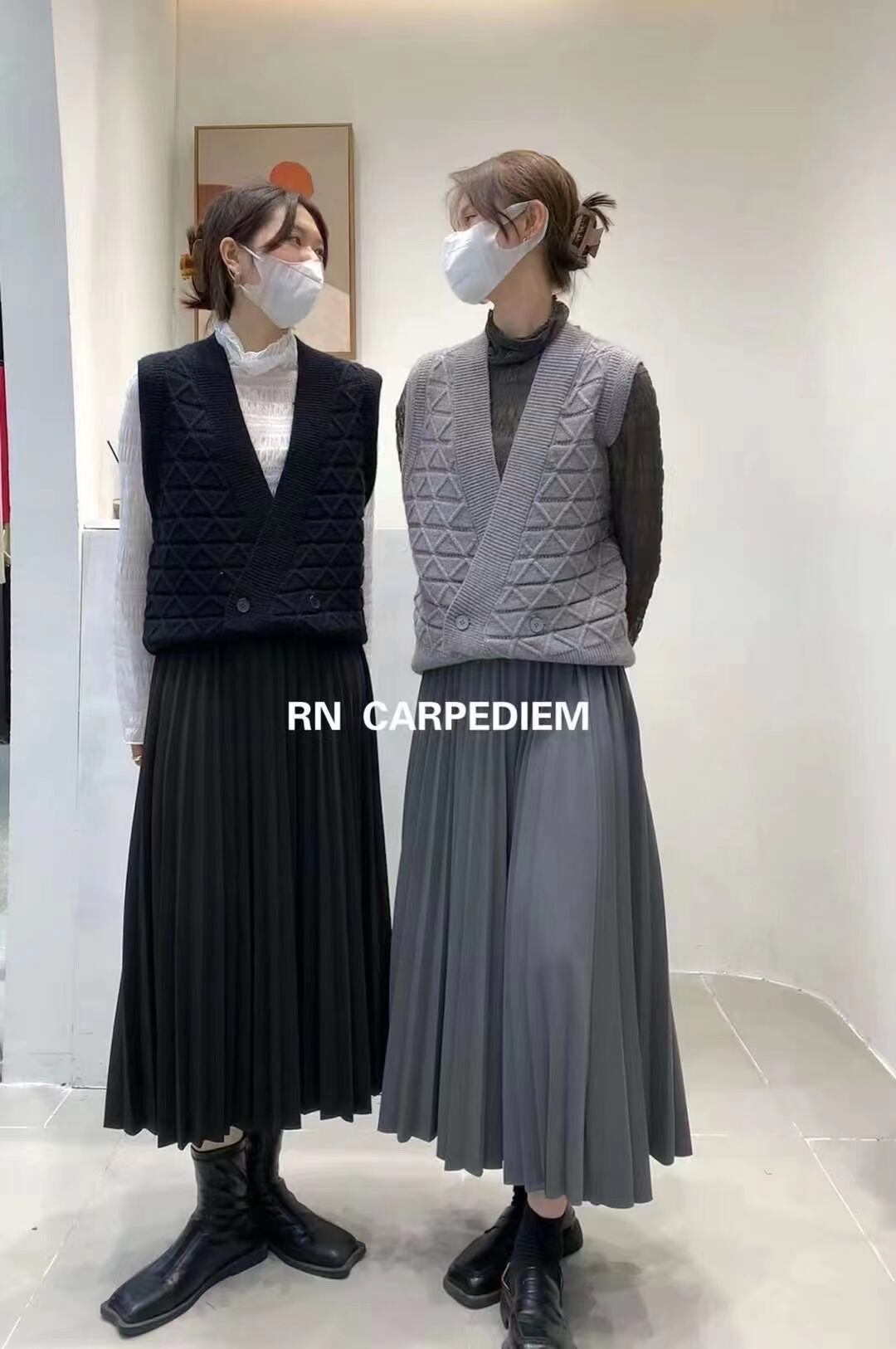 シアータートルネックトップス　AJ2085-764