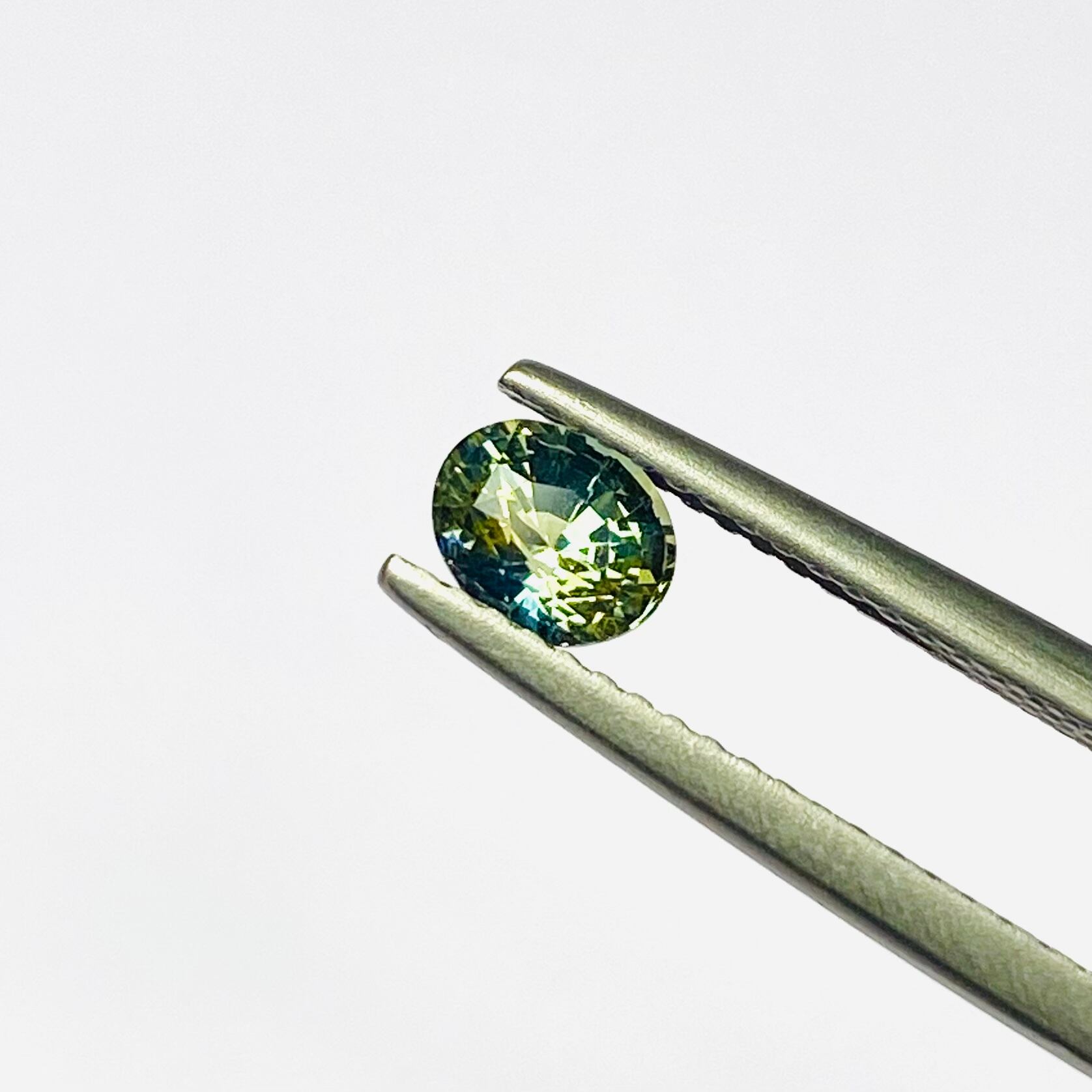 アートなバイカラーサファイア 星空満点