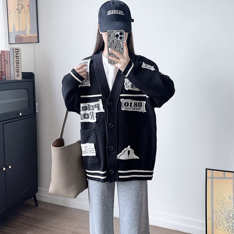 【outer】カーディガン Q6512