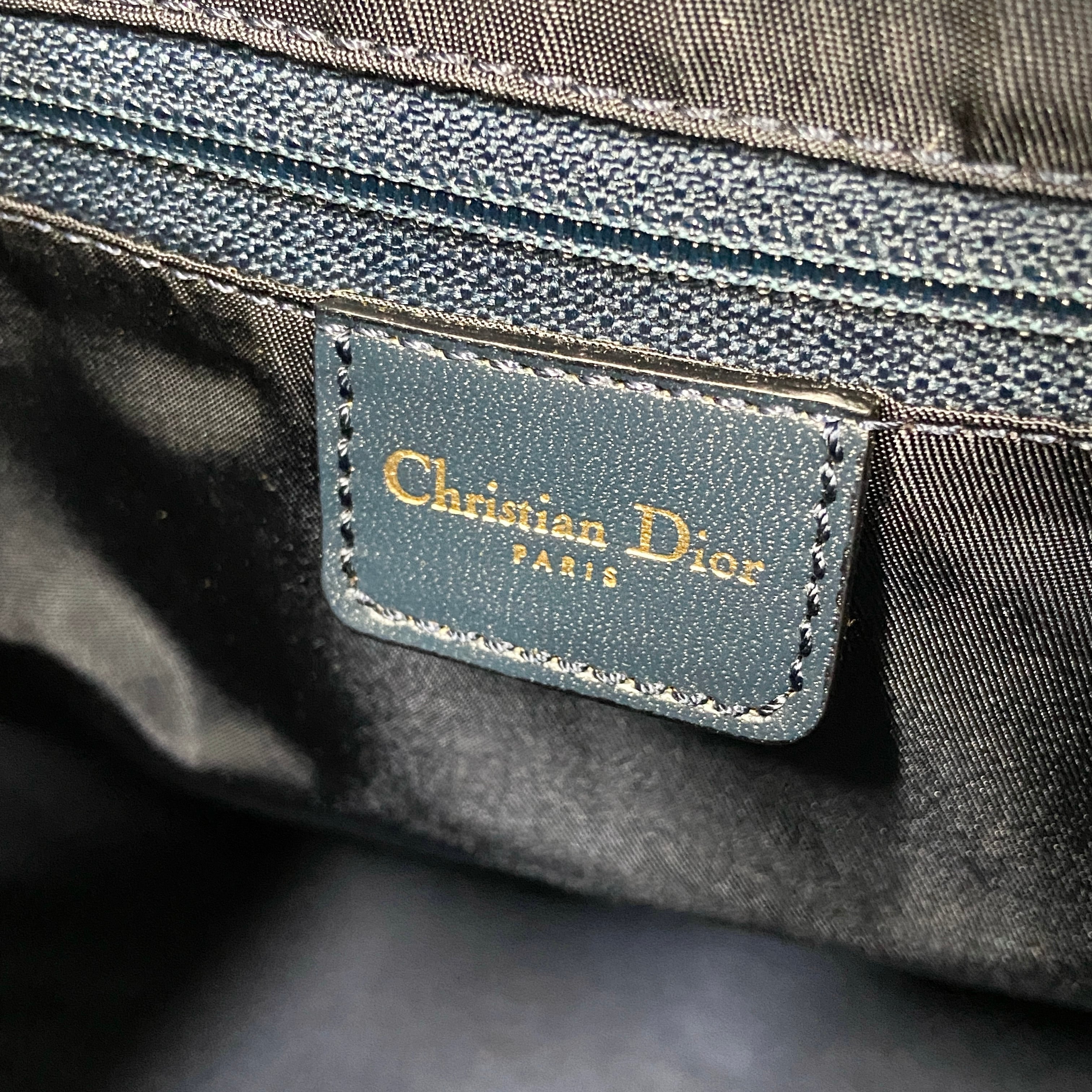 Christian Dior ディオール トロッター ミニボストン ネイビー 7071 ...