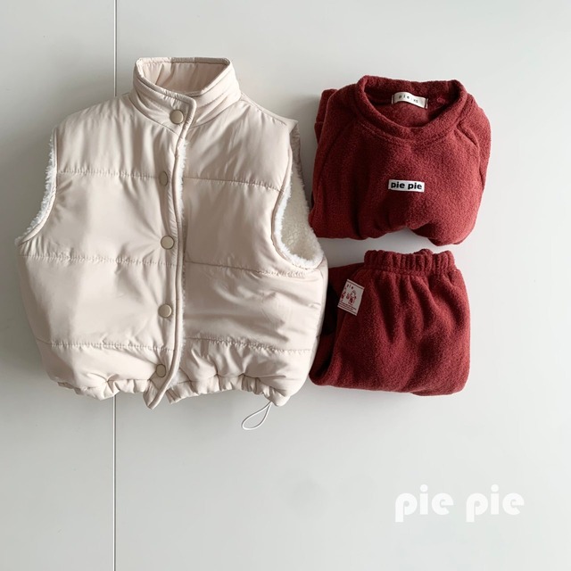 【予約商品】pie / Pogle two-sided vest