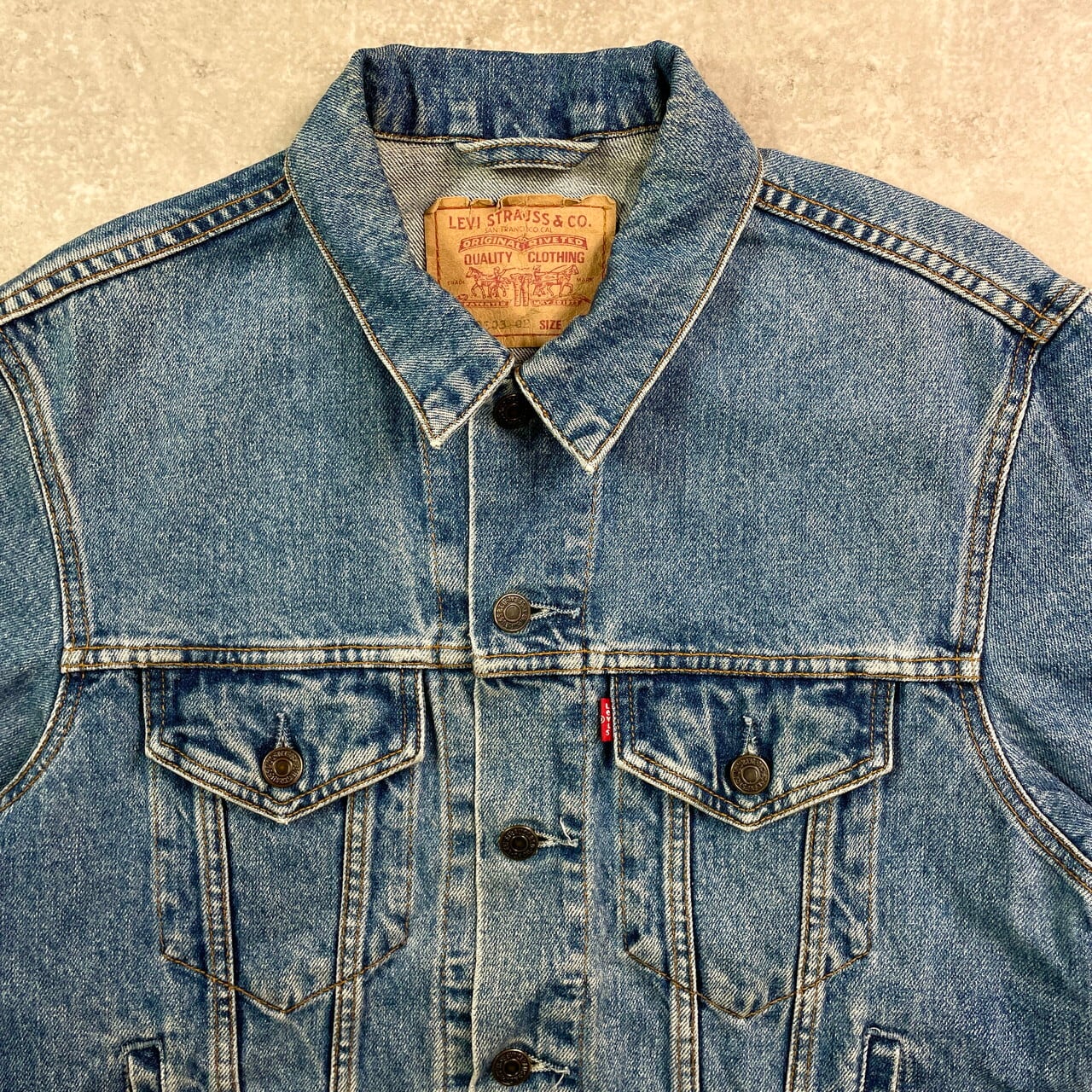 90年代 Levi's ユーロリーバイス 70503 02 デニムジャケット メンズM