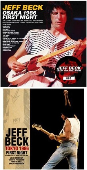 NEW JEFF BECK   OSAKA 1986 1ST NIGHT 2CDR +  Bonus 2CDR Free Shipping  Japan Tour