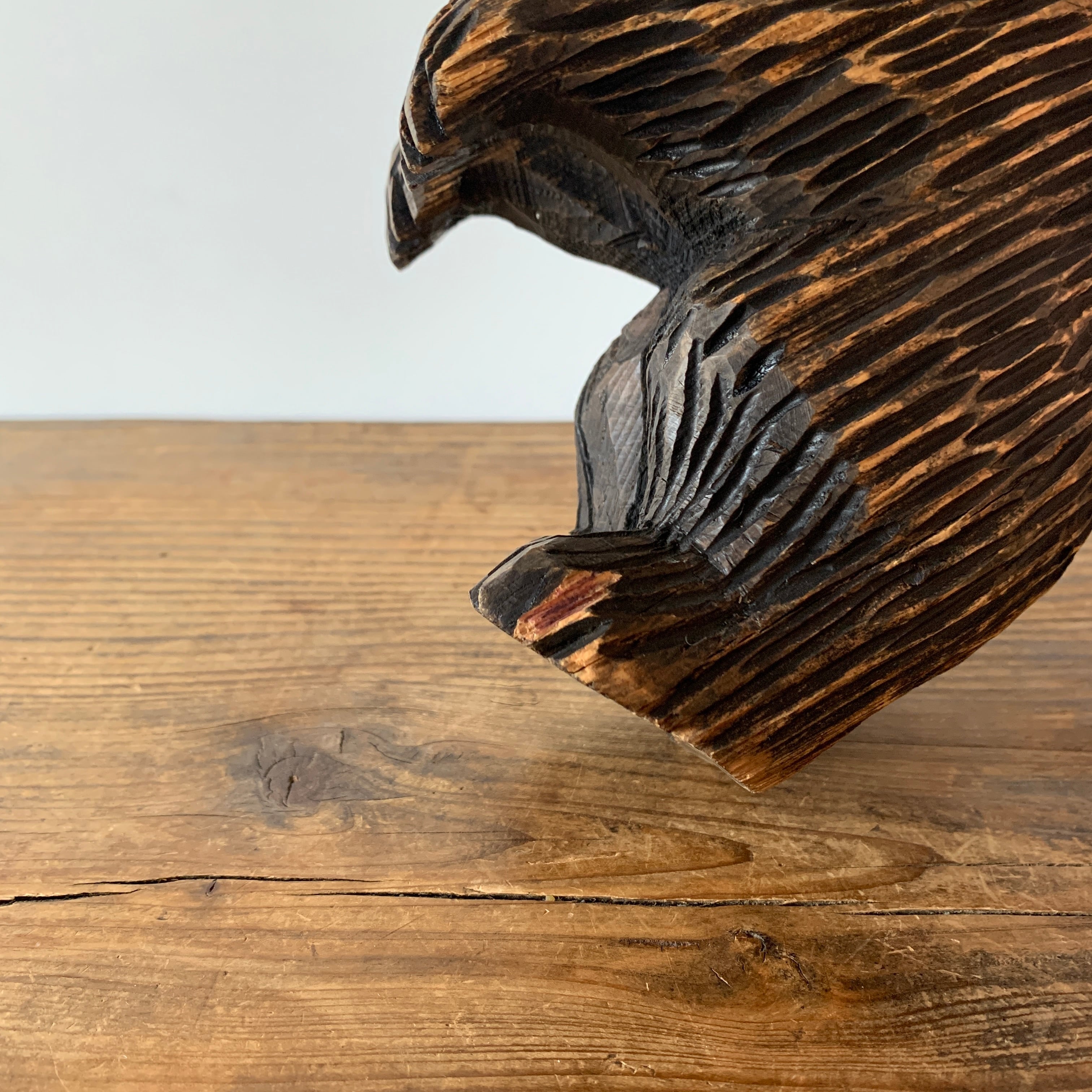 Wooden Bear A | troldhaugen antiques ｜ 北欧アンティーク・古道具