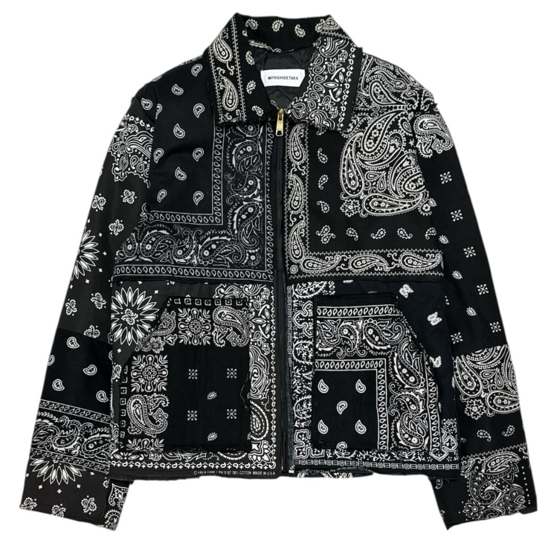 MIYAGI HIDETAKA 再構築 Bandana Shirts | A WORD.ONLINE SHOP