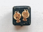 Vintage goldcolor design earring