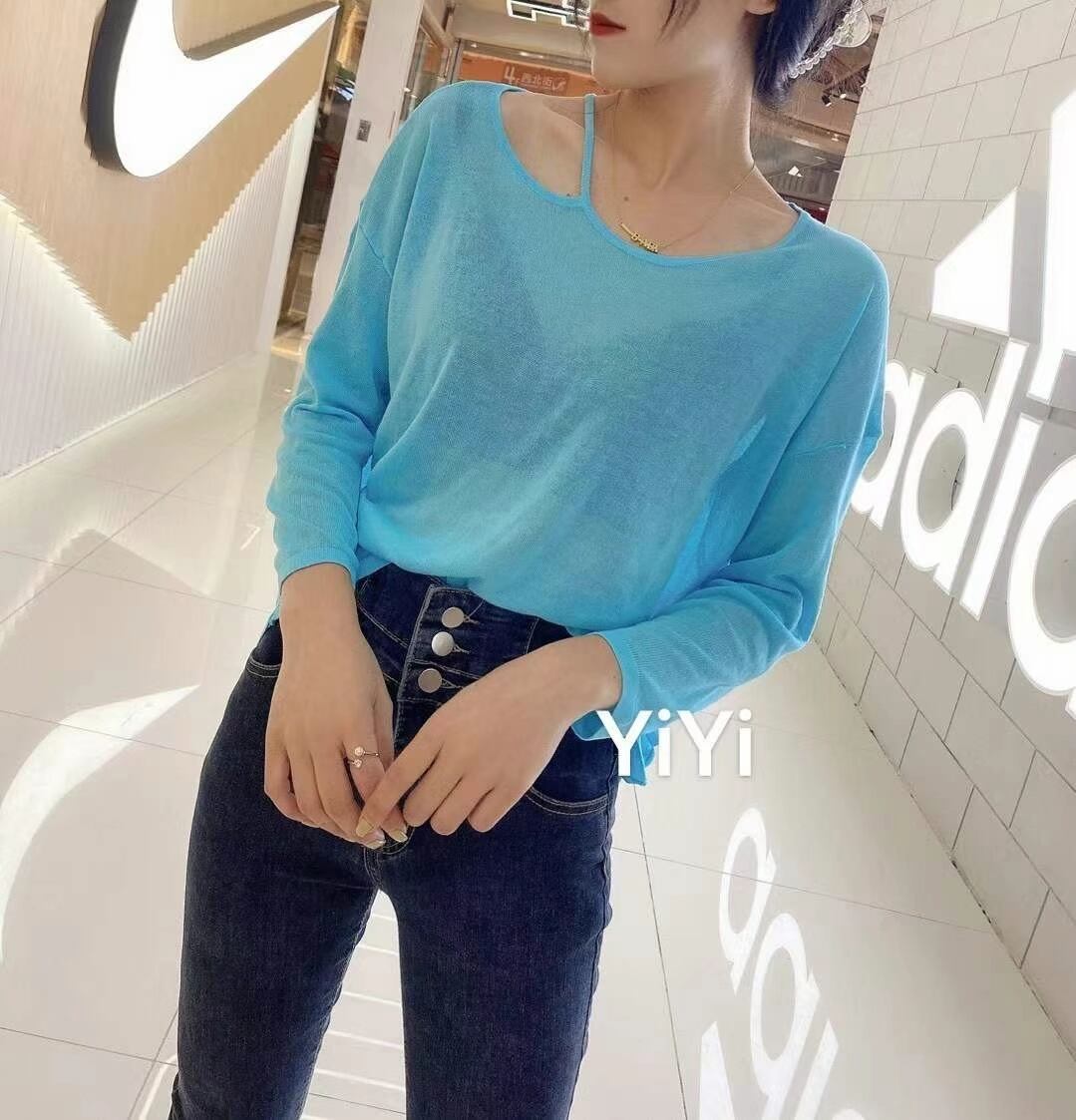 アシンメトリー カットソー　AJ111-5009