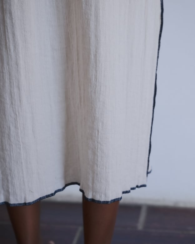 【BASERANGE/ベースレンジ】MAIN FOLIO SKIRT Baserange (ベースレンジ) FOLIO SKIRT (Off White) | H Nagano Select