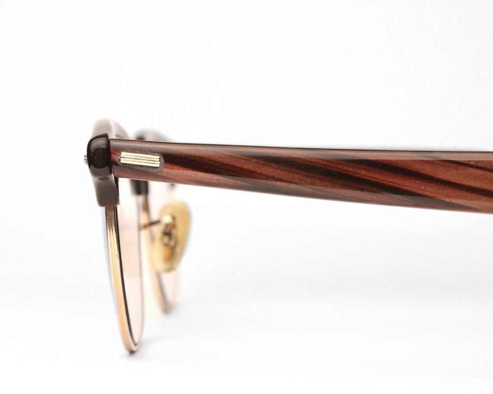 Shuron Ronser Vintage Glasses [SHURON] [Ron Sir] [Late1950s~] Red