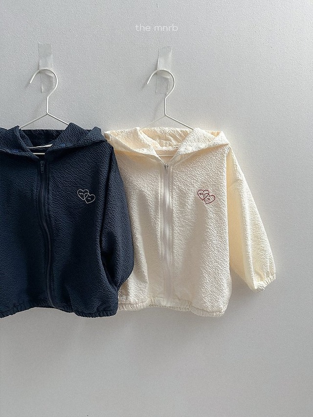 minirobe26su_Ripple Hood Jumper