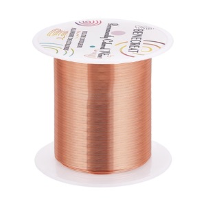 【数量限り】BENECREAT 120m 巻アクセサリーワイヤー 銅製ワイヤー 線径0.4mm 26ゲージ クラフト銅線 アートワイヤー 変色防止 アクセサリーパーツ DIY 手作り 光沢感 アクセサリー用ワイヤー ビーズクラフト ジュエリー作り（赤銅）