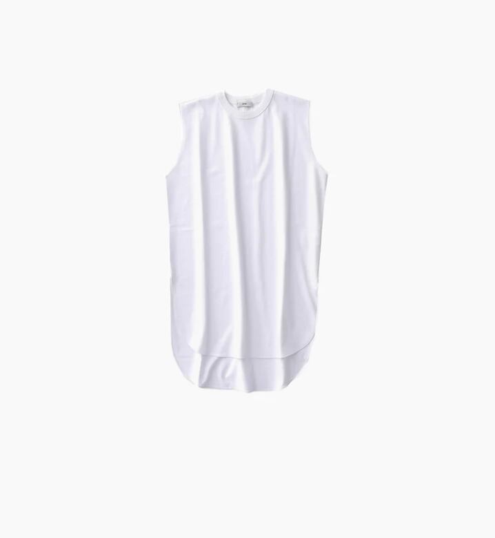 【試着のみ】SUPIMA AIR 12/- ROUND HEM TANK TOP