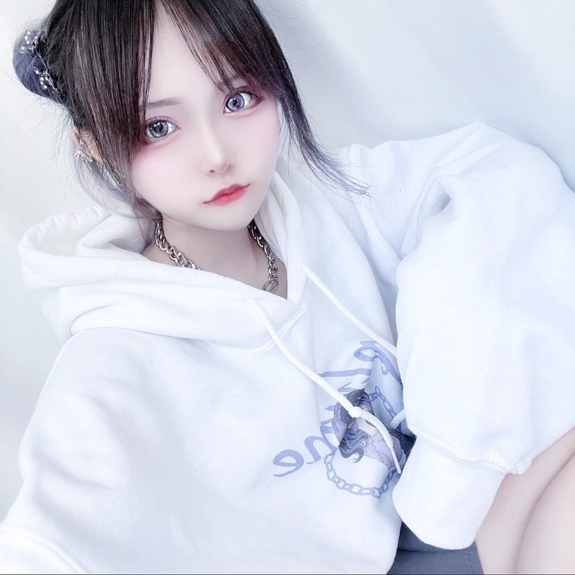 With × サノカナメ パーカー 白 】 | with