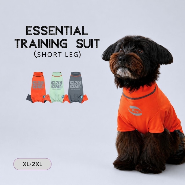【puppygallery公式】Essential Training Suit (Short ) 　XL-2XL