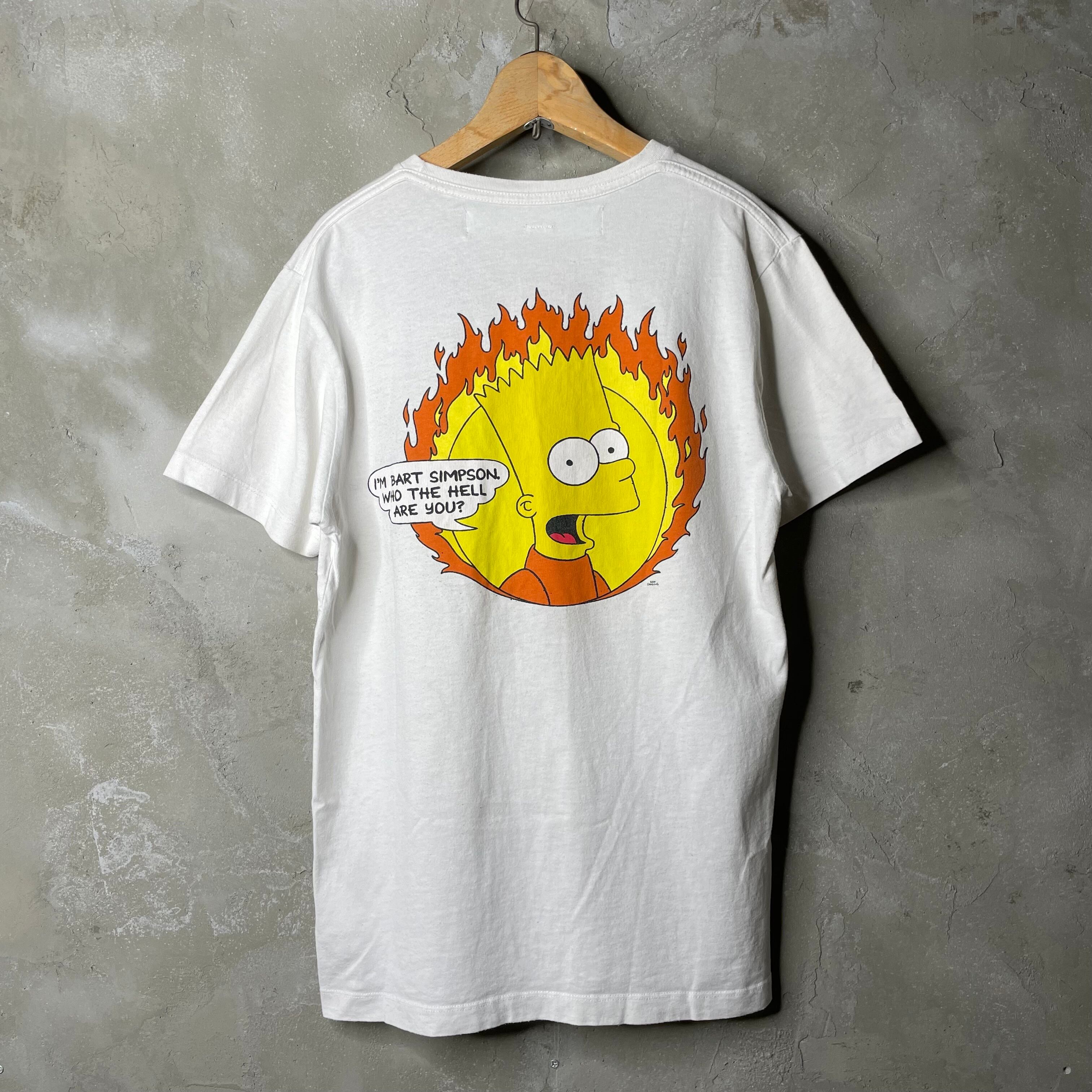 off-white】Simpsons print t shirt オフホワイト シンプソンズ 両面 ...