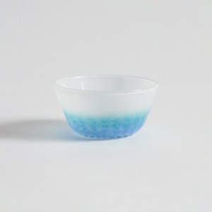 グラスアート藍　ラグーン小鉢