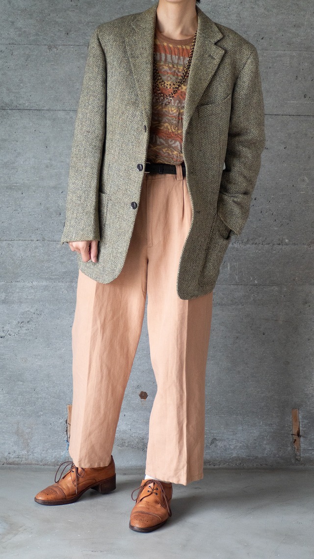 "KOICHI" used Harris Tweed tailored jacket