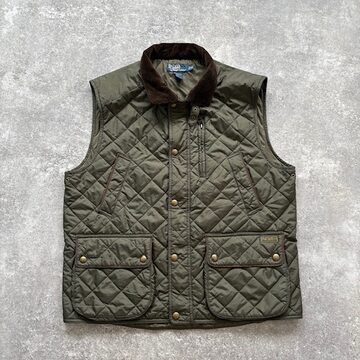 BANANA REPUBLIC（バナナリパブリック） XL/古着 ハンティング ベスト メンズ 90年代 90s コットン 薄ベージュ 26apr27  : 古着屋RushOut - 通販 - Yahoo!ショッピング 90s ハンティングベスト 襟コーデュロイ