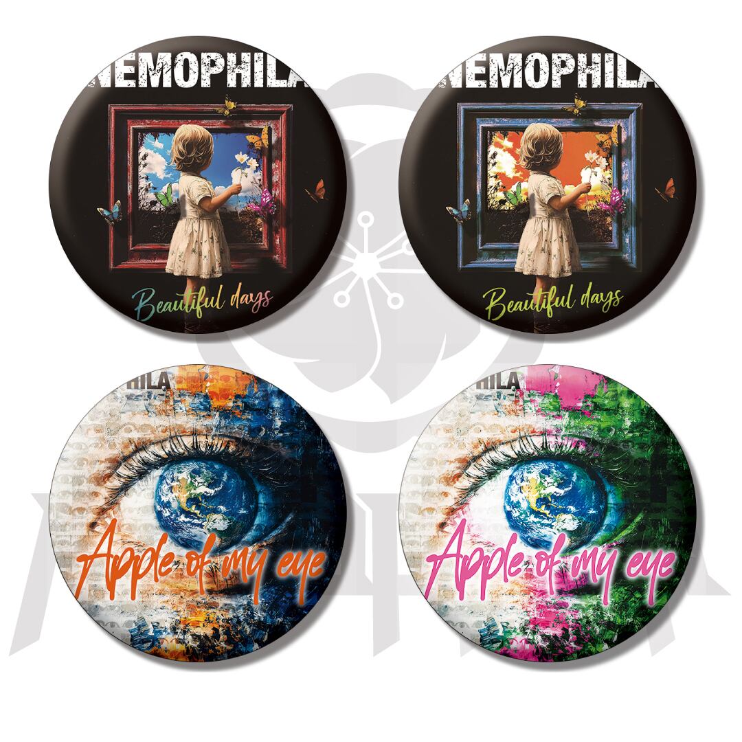 NEMOPHILA 歴代ジャケット缶バッジ コンプセット | NEMOPHILA SHOP