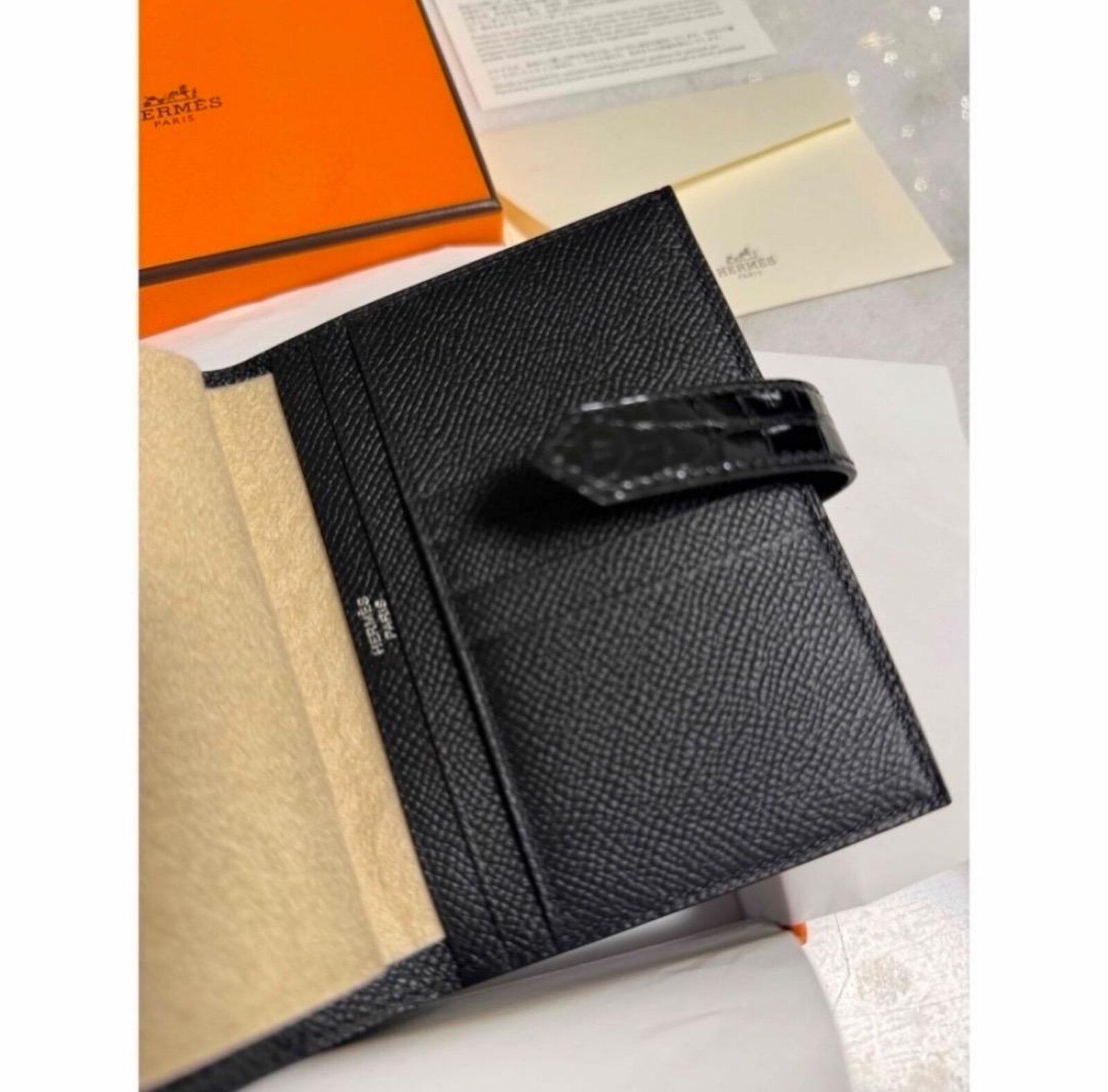 HERMES エルメス べアン コンパクト タッチ クロコ 財布 | amsterdam 