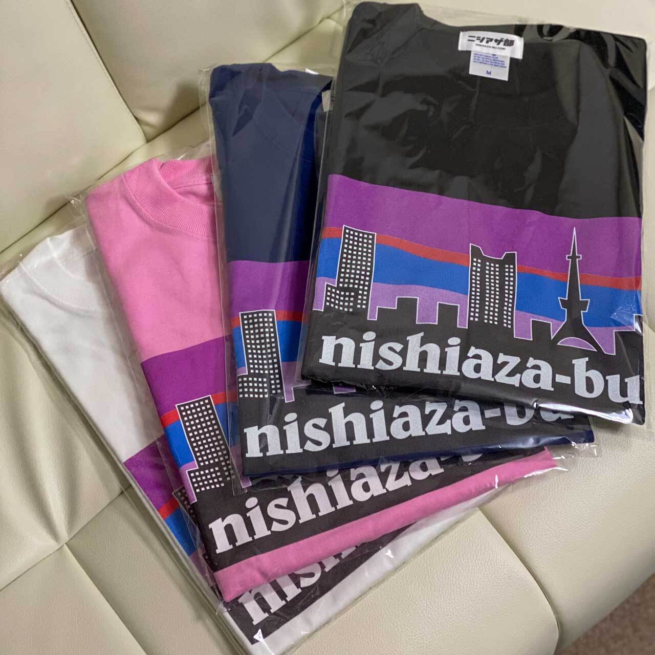 nishiaza-bu」-夜景-Tシャツ | ニシアザ部