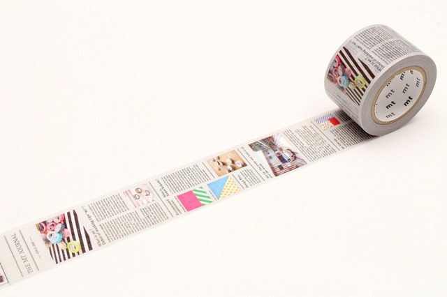 mt ex　英字新聞　30mmマステ　MT30
