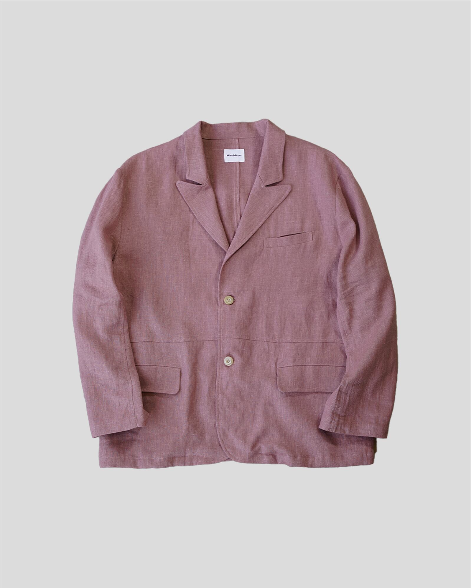 LP MM FRENCH LINEN 2B JACKET PINK