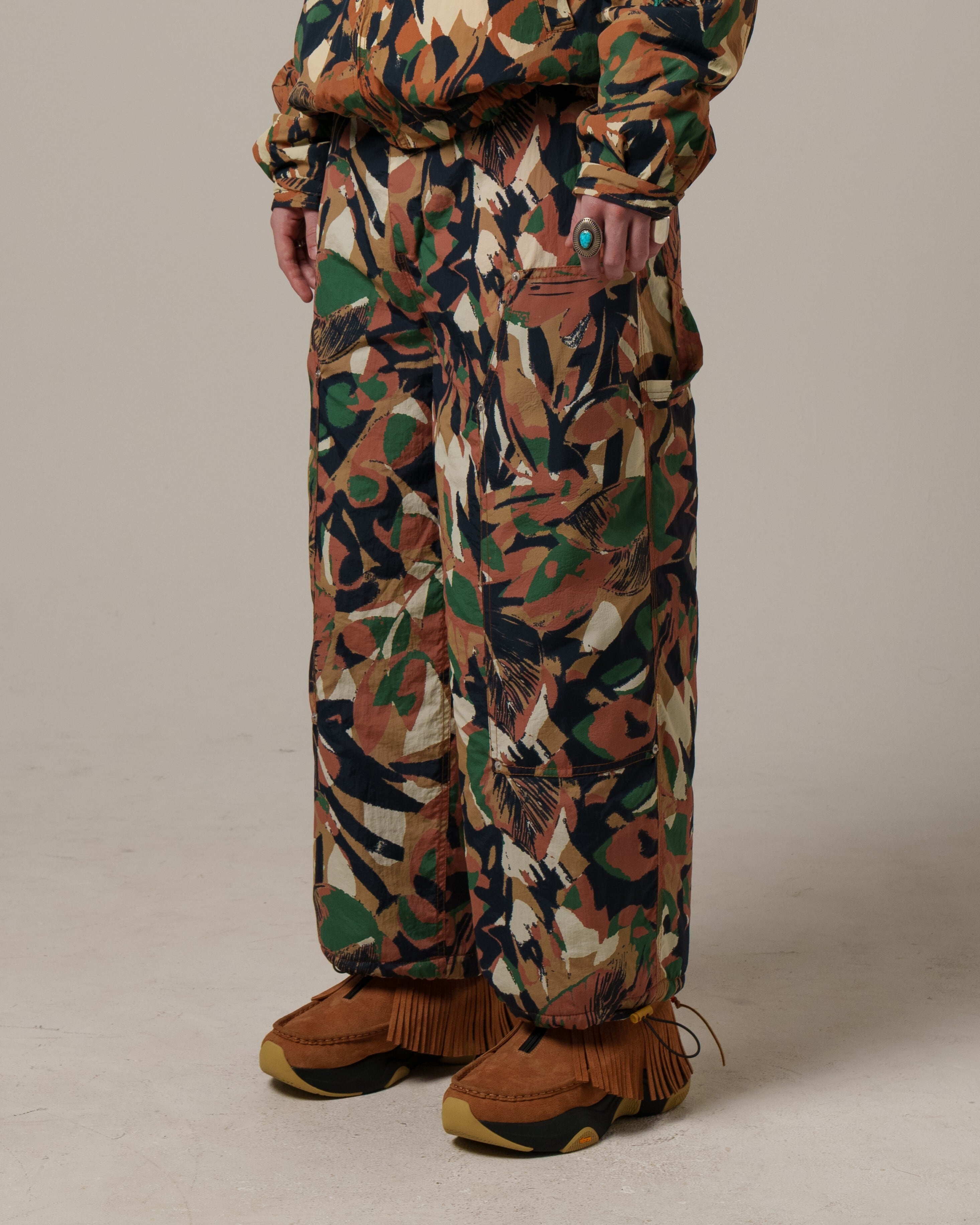 arte antwert カモ柄ワークパンツ Fabric Hybrid Work Pants / Camouflage | AMBERGLEAM