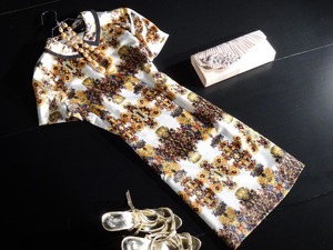 ★11号☆大胆プリントゴ－ジャスワンピ(OPN7572)