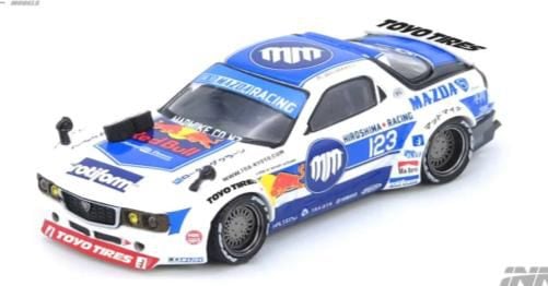 イノモデル 1/64 マツダ RX7 (FD3S) LB-WORKS 2台セット 1/64 MDX限定 INNO