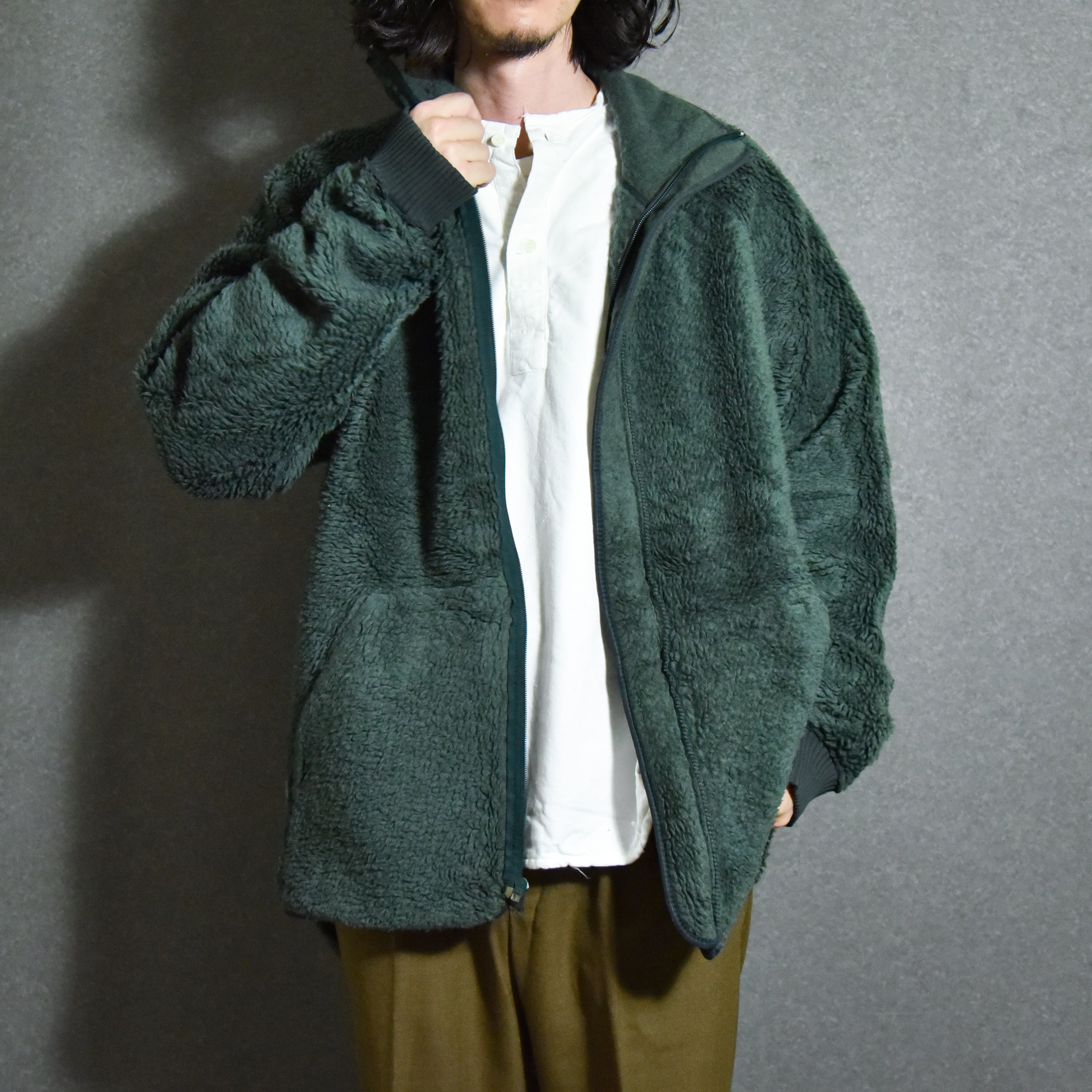 Dutch Army HELLY HANSEN Wool Fleece Jacket NATO オランダ軍 ヘリー