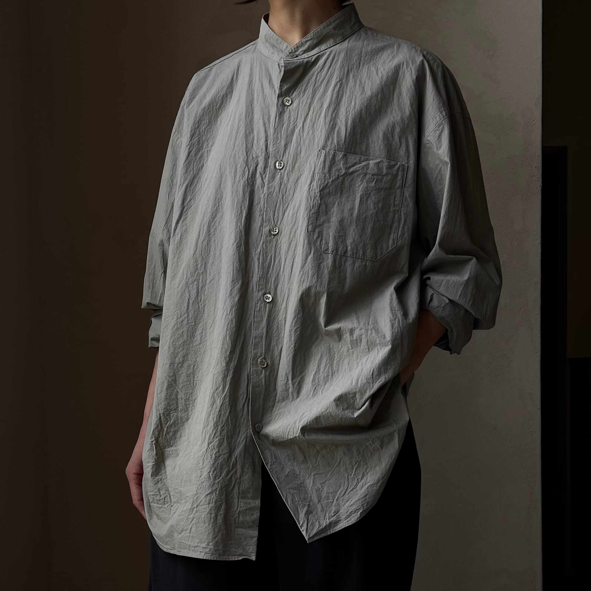 YOKO SAKAMOTO | RAGLAN CREW NECK KNIT | HJ GALLERY