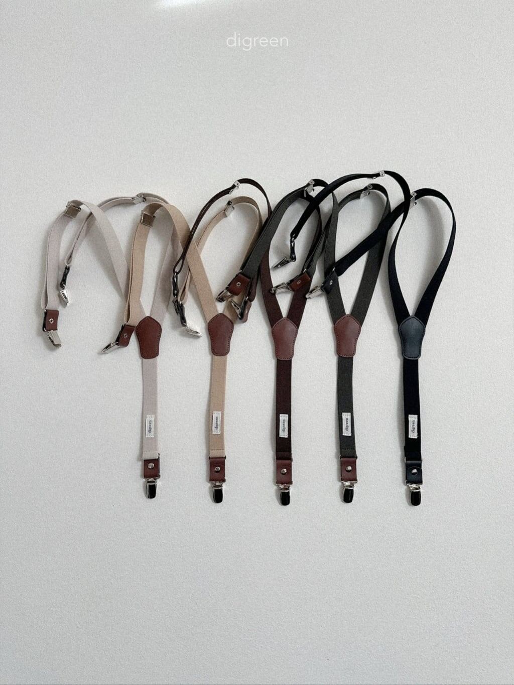 【予約】digreen Essential suspenders
