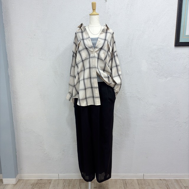 ACUTA　チェックシャツ