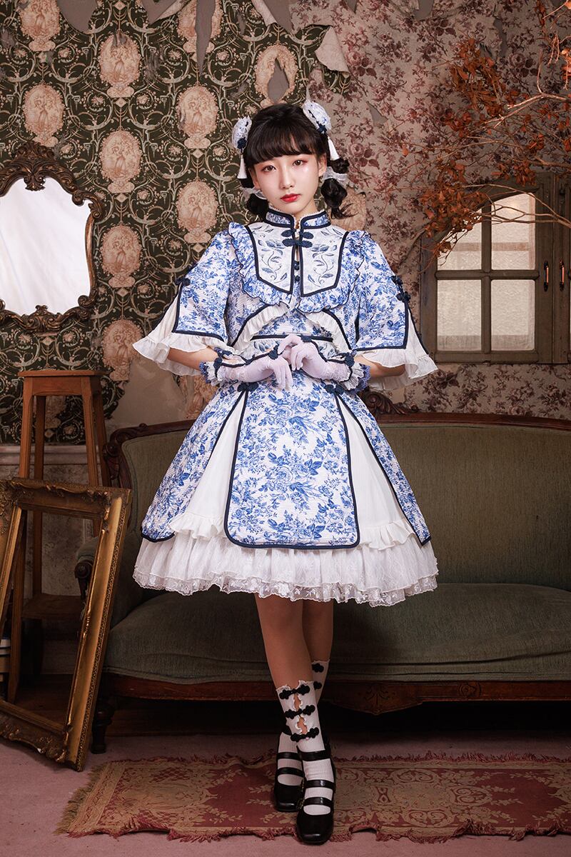 青華磁 レース手袋 | HoshibakoWorks