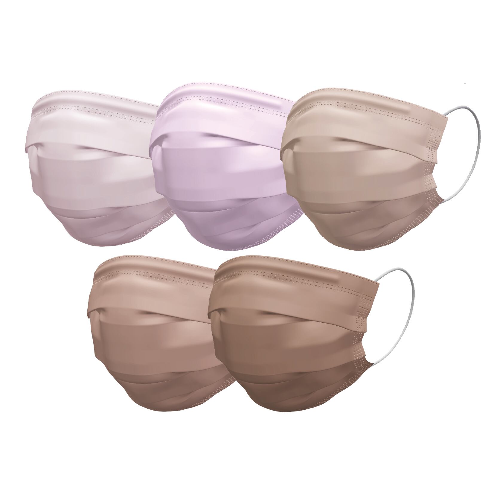 【美】ハッシュマスク レギュラーサイズ ピンクアソートマスク 日本製