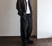 ALVISTA " Piped stem Trouser ( Black )"