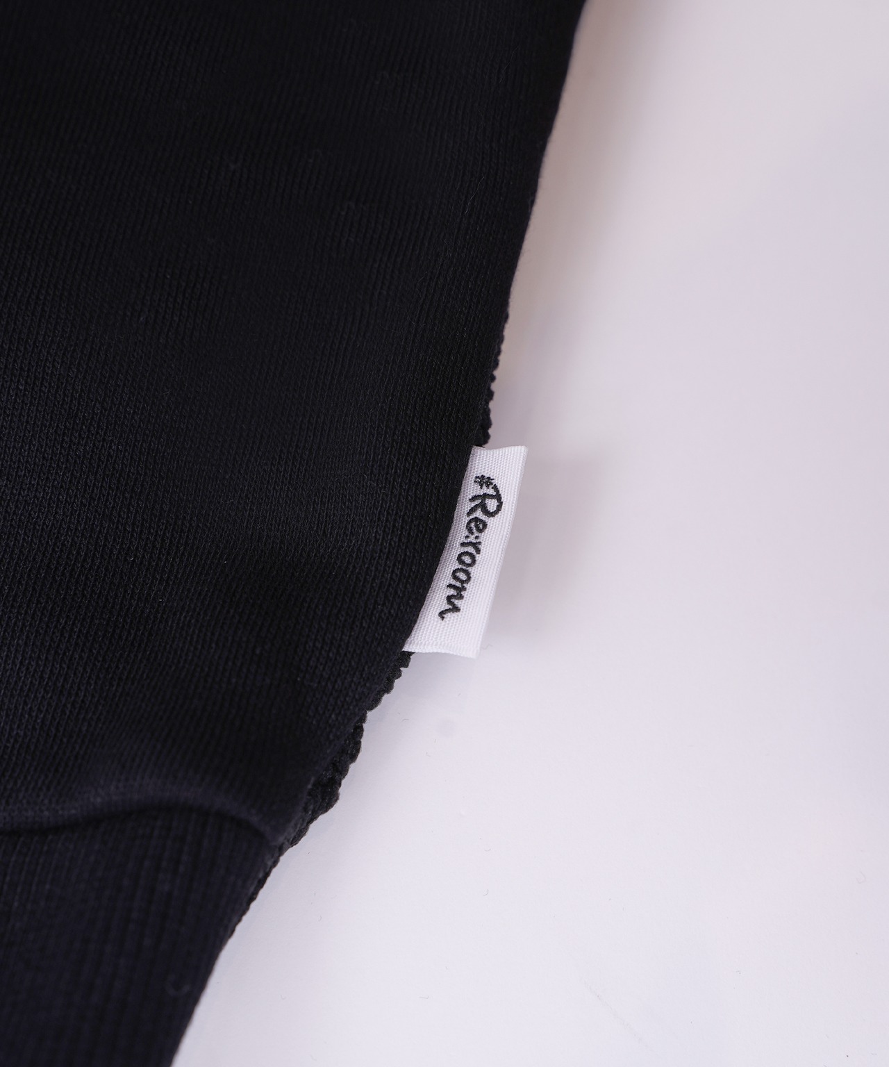 【#Re:room】CABLE KNIT SWITCHING SWEAT TRAINER［REC807］