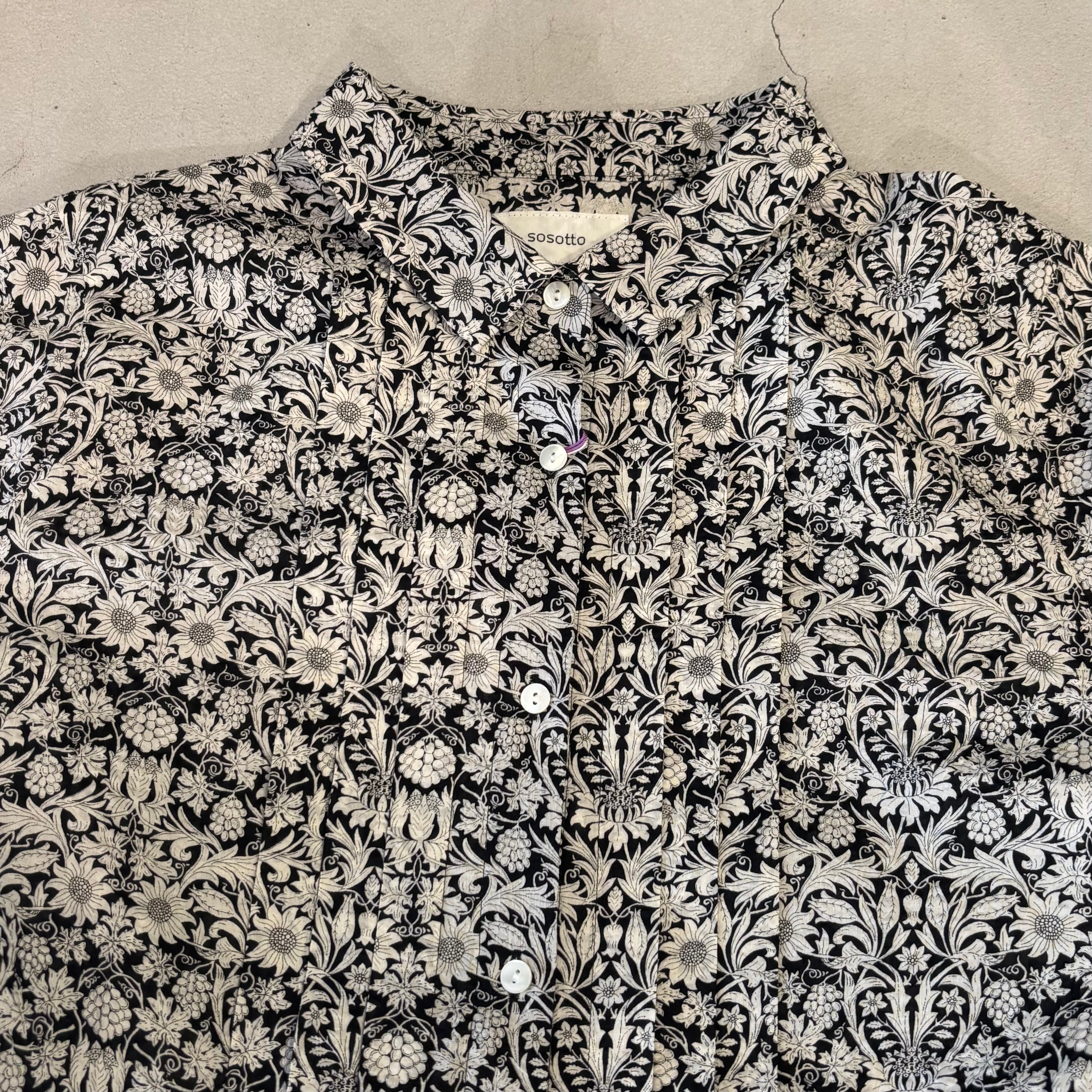 SOSOTTO ソソット 『LIBERTYイーストボーンローン前開きチビ衿