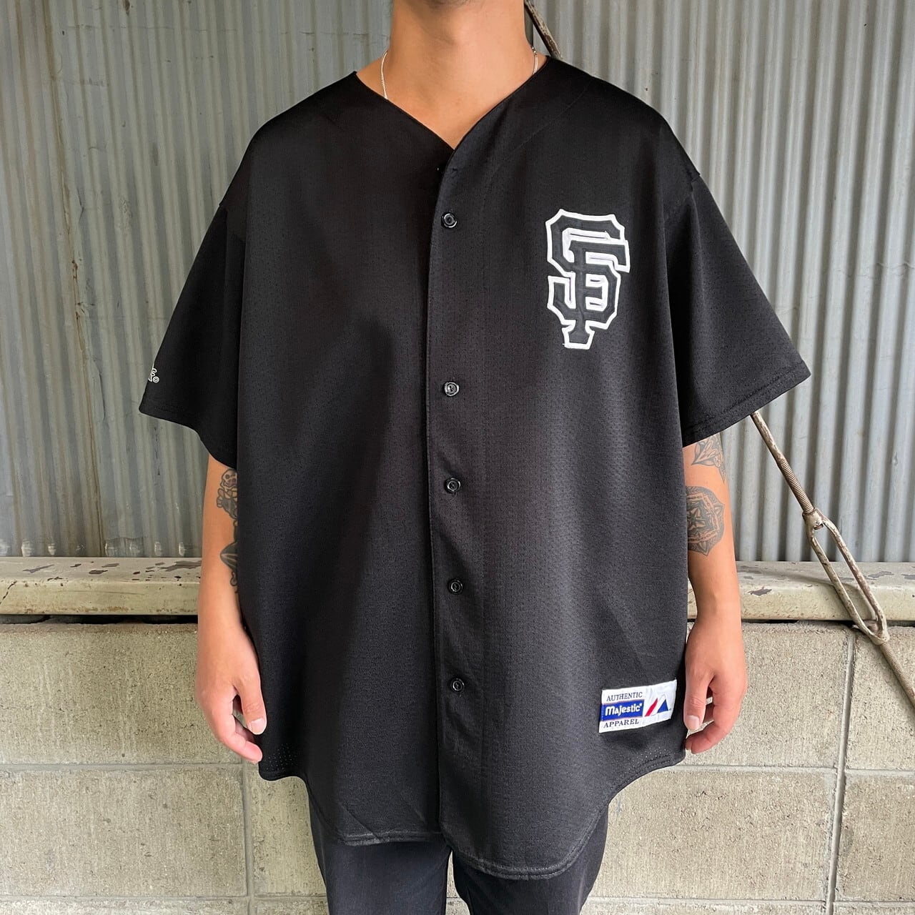 USA製 90年代 MLB サンフランシスコ・ジャイアンツ メッシュ ベース 