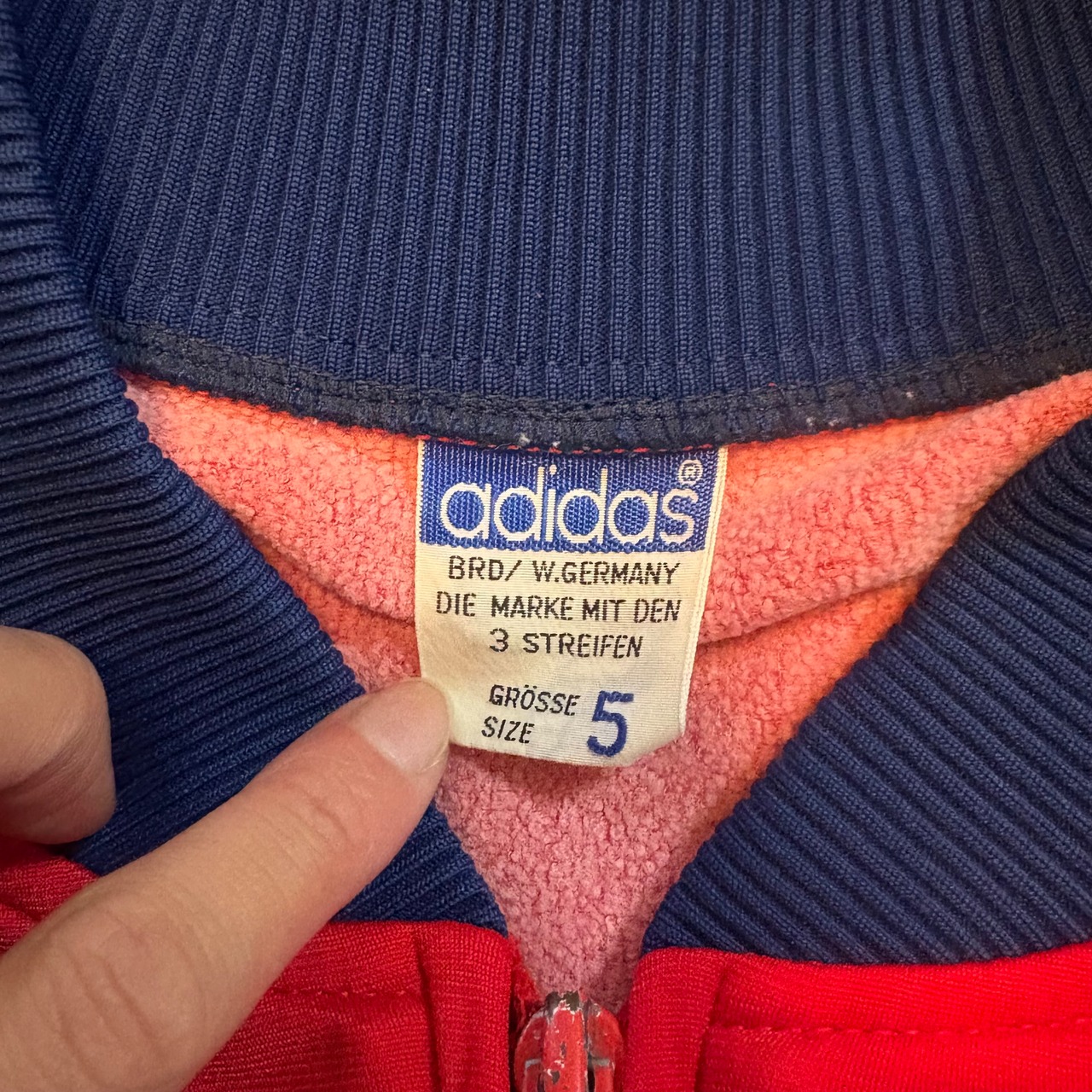 西ドイツ企画 adidas トラックジャケット ジャージ