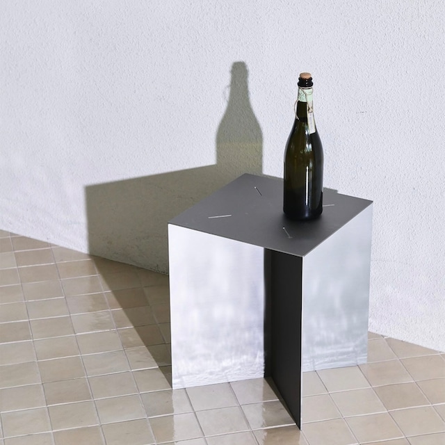 stainless stitch stool / ステンレス ステッチ スツール シルバー 北欧 韓国インテリア 家具