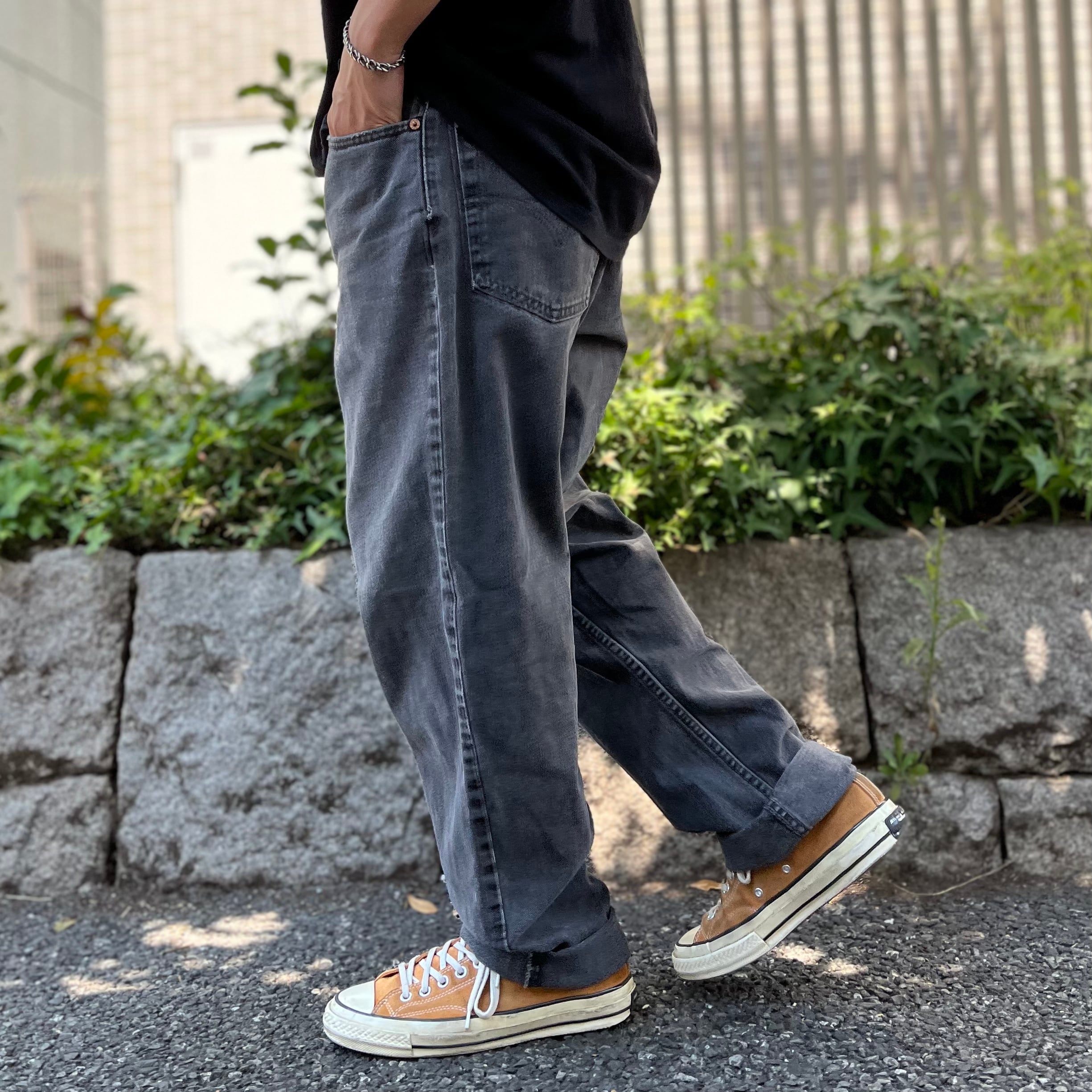 USA製 size:W38×L32【 Levi's 550 】リーバイス 550 バギー デニム ...