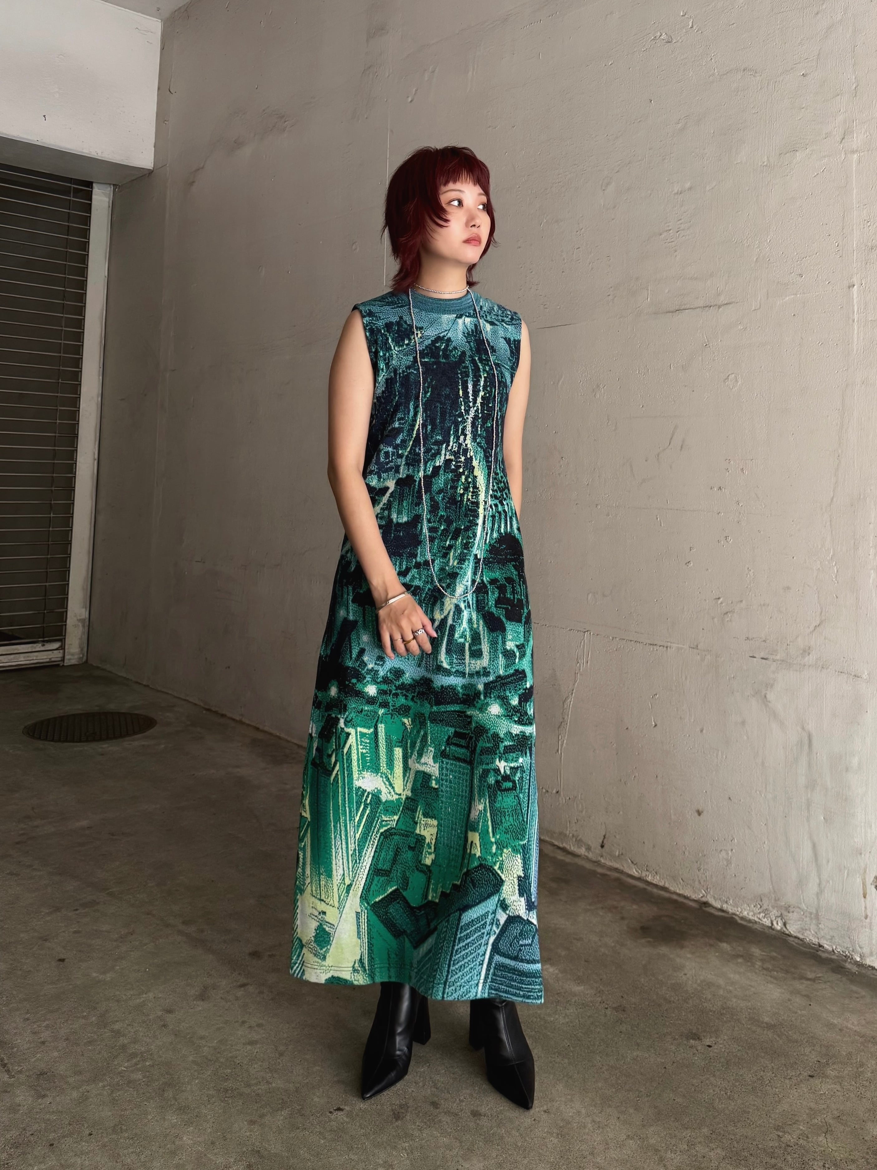 希少 美品 21SS HATRA（ハトラ）｜マーブルプリント シェルシャツ HATRA | ILLEST
