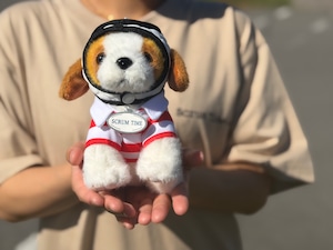RUGBY DOG ぬいぐるみキーホルダー